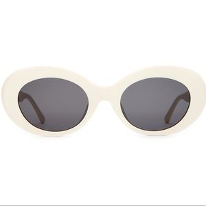 Crap Eyewear Love Tempo sunglasses eggshell white
